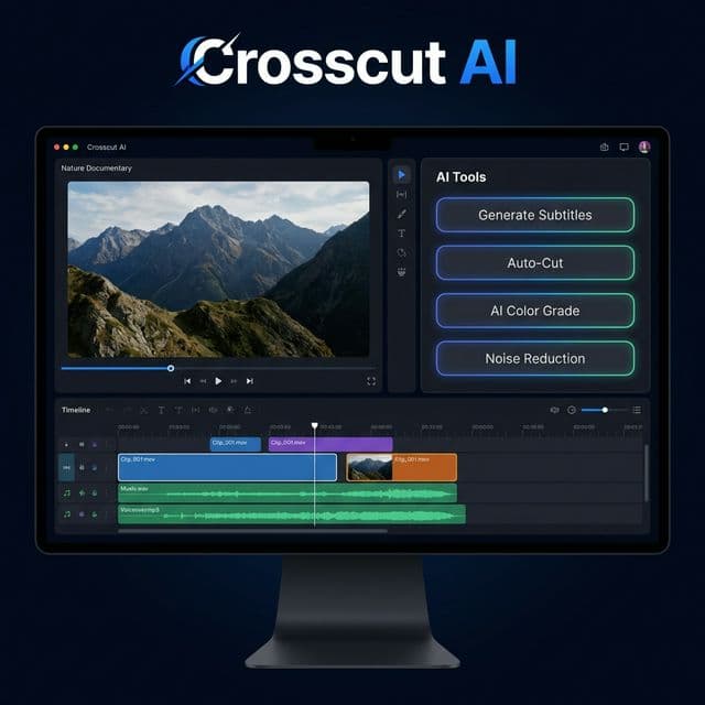 CrosscutAI Professional Editor